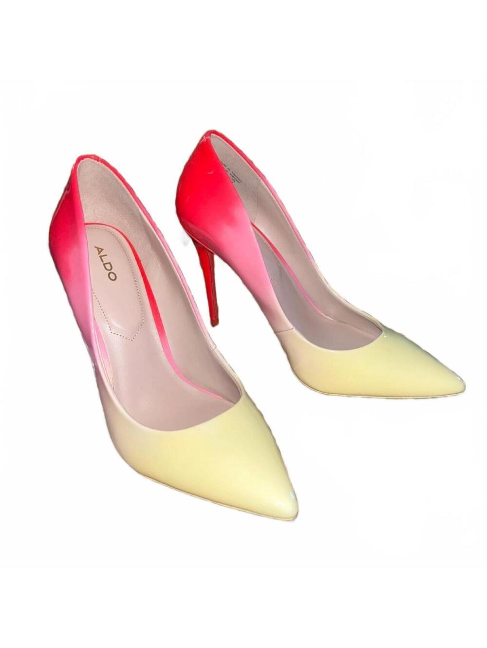 Aldo ombré patent stiletto pumps size 8